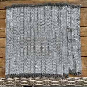 World Market Cocoa & White (4) Placemats